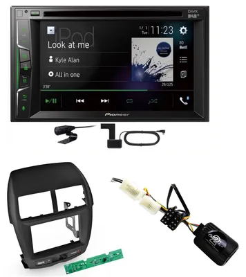 Produktbild von Pioneer AVH-A3200DAB USB Digitalradio MP3 Einbauset für Mitsubishi ASX bis 2014