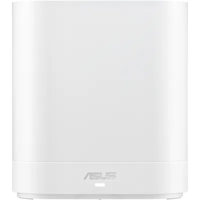 Zdjęcie produktu dla Router Mesh Business Wireless ASUS ExpertWiFi EBM68 1PK, AX7800, trzypasmowy, czterordzeniowy procesor 1,7 GHz, 256 MB/1 GB pamięci Flash/RAM, port 2,5 GHz, OFDMA, kształtowanie wiązki, 8 identyfikatorów SSID, spersonalizowany portal dla gości, zabezpieczenia sieci klasy komercyjnej i VPN, AiMesh, m