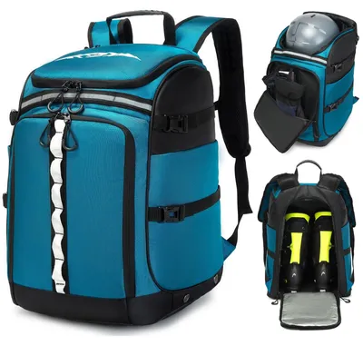Produktbild von Rucksack für Skischuhe – 50 Liter – Nylon – Mit Helmfach