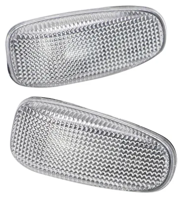 Für Mercedes W210 S210 R170 C208 W638 Sprinter 2x Seitenblinker Silber Weiss in der Farbe Silber von Goingfast