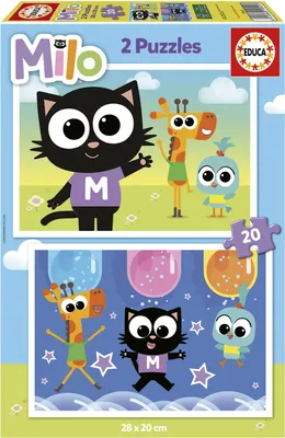 Produktbild von EDUCA Puzzle-Mü hle 2x20 Puppen