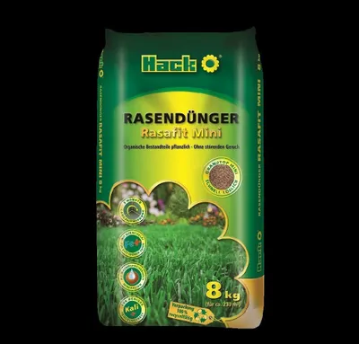 Produktbild von Hack Rasendünger Rasafit Mini 8 kg
