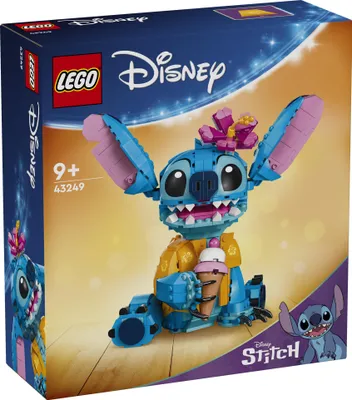 Produktbild von LEGO ǀ Disney Stitch, Bau- und Spielset für Kinder, Figur mit Eiswaffel, Spielzeug, kreatives Set zum Bauen, ideales Geschenk für Mädchen, Jungen und alle Fans der Kinoerfolgs Lilo & Stitch 43249
