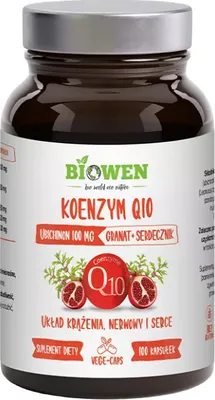 Produktbild von Coenzym Q10 Glutenfrei 100 Kapseln – Hempking (Biowen)