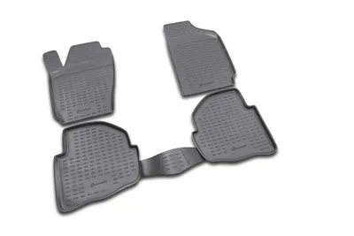 Zdjęcie produktu dla ELEMENT Gumowe dywaniki podłogowe 3D do VOLKSWAGEN Polo, 2002-2009, 4 szt.