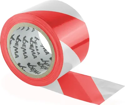 Absperrband 100 m rot weiß Flatterband Warnband Trassenband Signalband Sperrband Dema 4031765222686 22268