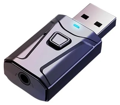 Bluetooth 5.0 Adapter 2-in-1 Sender Empfänger 3,5 mm AUX