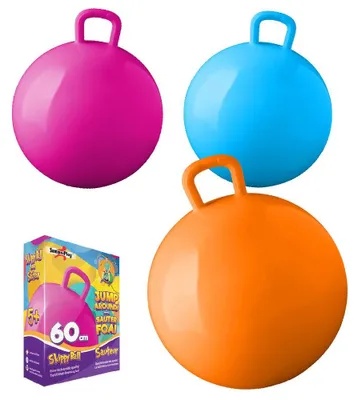 Produktbild von Planet Happy Hüpfball - rosa - 60 cm - Outdoor-Spielzeug - Springball Kinder