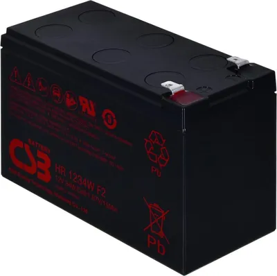 Produktbild von Batterie HR1234WF2 CSB 9Ah 12V