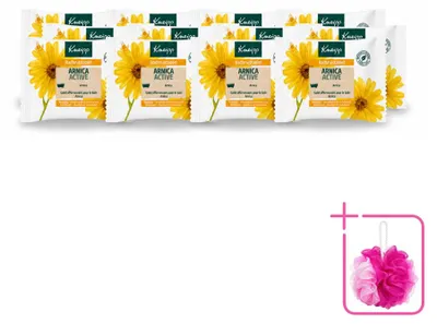 Imagen del producto de 12 tabletas efervescentes Kneipp Arnica para el baño - Paquete ahorro - 12 unidades