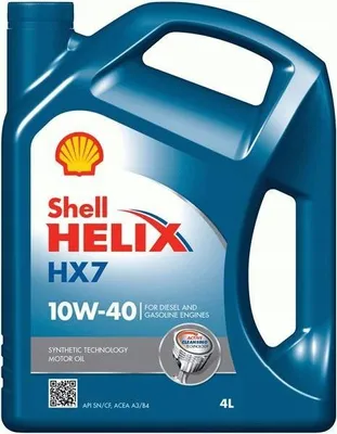 Obrázek produktu pro Motorový olej Shell Helix HX7 10W-40 4 litry