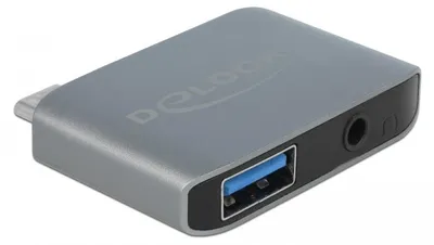 Image de DELOCK Audio Adapter USB Type-C St - Klinkenbuchse 3,5mm