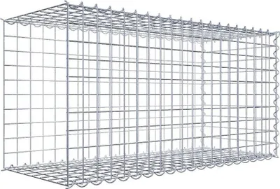 Produktbild von Anbaugabione Typ 2 100 cm x 50 cm x 40 cm (L x H x T), Maschenweite 5 cm x 5 cm, Spirale
