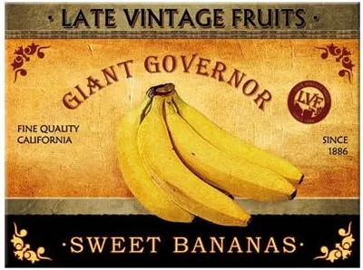 Image de Nostalgic-Art - Magnet 6 x 8 cm - Bananes sucrées