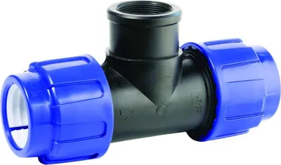 Zdjęcie produktu dla Złączka rurowa PP PE trójnik 25 x 1/2" IG x 25