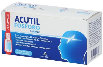 Immagine prodotto di Acutil Fosforo Advance 10 Flaconcini