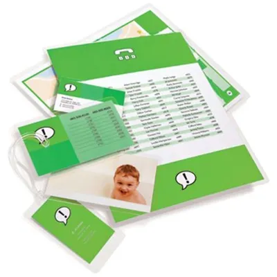 Produktbild von GBC Laminiertaschen, Kombipack, Transparent, 30 Stück(e)