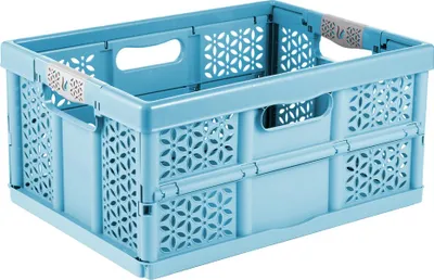 Produktbild von keeeper Profi-Klappbox "eco lea" 32 Liter sky blue