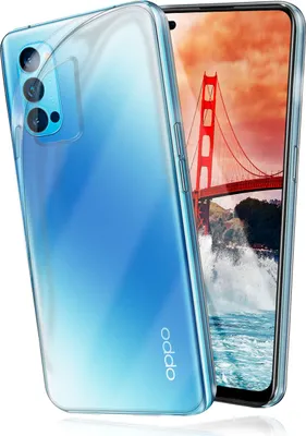 Produktbild von AERO-Case für Oppo Reno4 5G, Farbe:Crystal-Clear