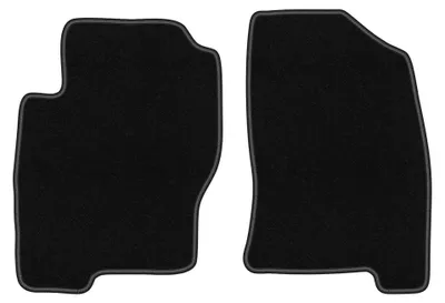 Zdjęcie produktu dla Dywaniki welurowe BASIC czarne przednie Nissan Navara III D40 2005-2011
