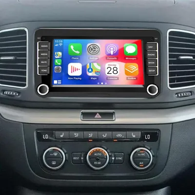 Productafbeelding van 14 Autoradio voor 2010-2018, GPS Navi, 7 inch Touchscreen, Bluetooth