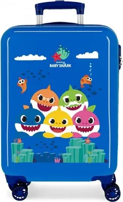 Obrázok produktu pre Luxusný detský ABS cestovný kufor BABY SHARK, 55x38x20cm, 34L, 2121721