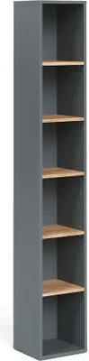 Immagine prodotto di Mobile alto Vicco Viktor Antracite/Rovere dorato 30 x 188.6 cm, Model 55157