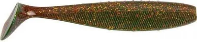 Produktbild von Iron Claw Just Shad 10 cm Real Motoroil Gold Glitter 1 Stück