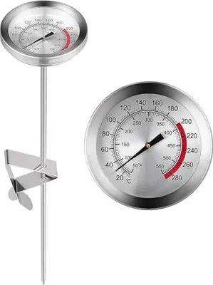 Produktbild von Fleischthermometer kocht analog Küche Instant Read Grill Truthahn Backen 23 cm
