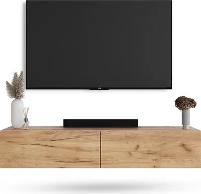 Produktbild von WEST TV Schrank 160 cm Fernsehtisch Sideboard, hängend oder stehend TV Möbel