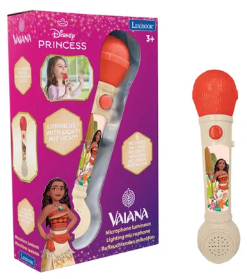 Obrázok produktu pre Lexibook, Vaiana, svetelný mikrofón, MIC80VNLXB