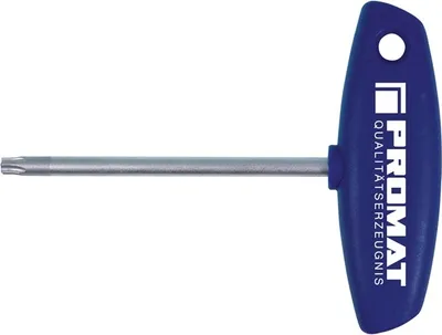 Produktbild von Promat Schraubendreher TORX CV. T20x100mm f.M4 m.Quergriff