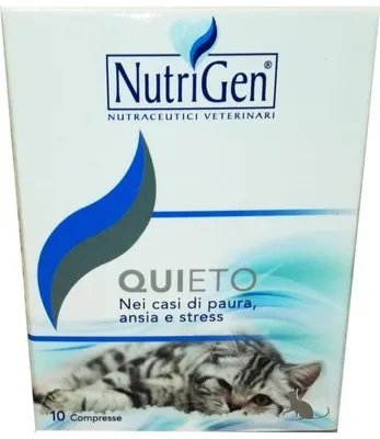 Immagine prodotto di Quieto Gatto 10 Compresse Nutrigen