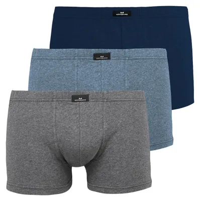 Produktbild von GÖTZBURG Herren Pants blau uni 3er Pack Größe: 6