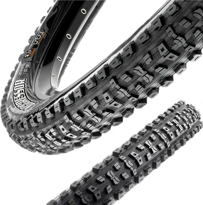 Zdjęcie produktu dla Maxxis Aggressor, 27.5", Droga, Opona bezdętkowa gotowa do użytku, Składany koralik, Góra, Czarny