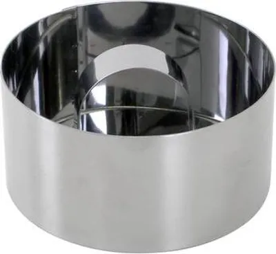 Zdjęcie produktu dla Okrągła Forma Do Ciasta 8X4Cm, Stal Nierdzewna