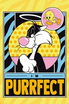 Produktbild von Poster Looney Tunes Tweety and Sylveste 61x91.5cm