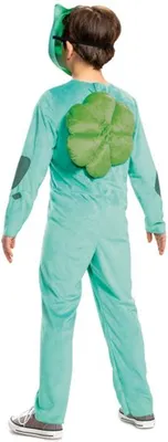 Immagine prodotto di Costume di carnevale Pokemon Bulbasaur travestimento verde 109-126 cm (4-6 anni)