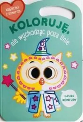 Produktbild von Książeczka do kolorowania z wypukłymi konturami Sówka