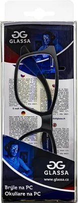 Zdjęcie produktu dla GLASSA Okulary blokujące niebieskie światło PCG 012, dioptria 0.00 černá