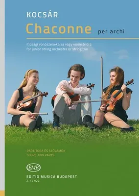 Produktbild von Miklós KocsárChaconne per archi