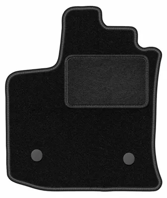 Produktbild von Fahrermatte Velours für Dacia Lodgy 2012- (7-Sitzer) – 1-tlg, Schwarz, passgenau – Wielganizator LUX