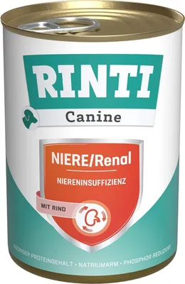 Produktbild von Rinti - Cani Niere/Renal 12x400g  |  Rind