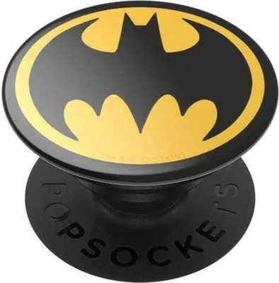 Produktbild von PopSockets PopGrip - Ausziehbarer Sockel und Griff - Batman Logo