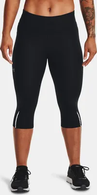 Obrázek produktu pro Under Armour UA W Fly Fast 3.0 Speed Black/Black/Reflective S Běžecké kalhoty 3/4