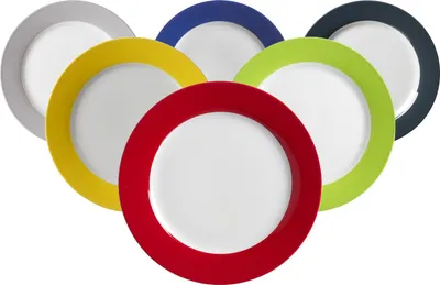Obrázek produktu pro Ritzenhoff & Breker DOPPIO talíř ø 27 cm, sada 6 ks, mix