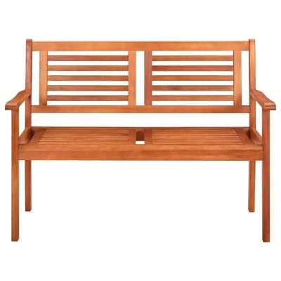Immagine prodotto di Panchina da Giardino 2 Posti 120 cm Legno Massello di Eucalipto
