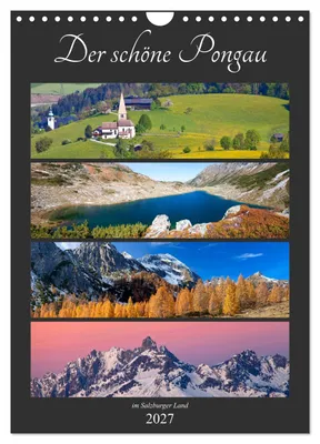 Produktbild von Der schöne Pongau (Wandkalender 2027 DIN A4 hoch), CALVENDO Monatskalender
