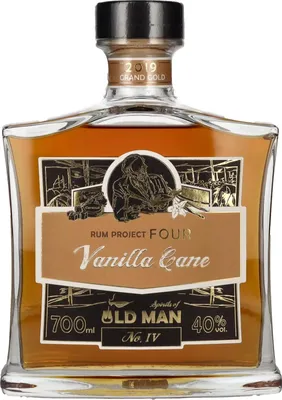Produktbild von Old Man Rum Project FOUR Vanilla Cane 40% Vol. 0,7l