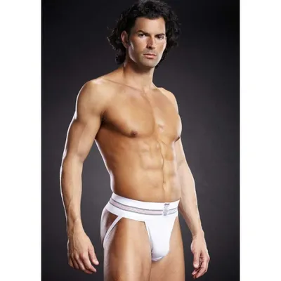 Productafbeelding van Blue Line Performance Microfiber Jockstrap, wit, maat L/XL